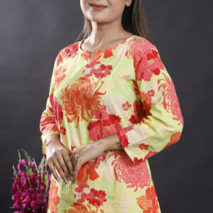 Agoka Women’s Cotton Co‑Ord Set – Casual & Party Wear