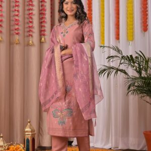 Agoka Kurti and pant duptta set